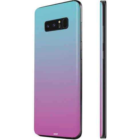 Purple and Blue Ombre Galaxy Note 8 Skin