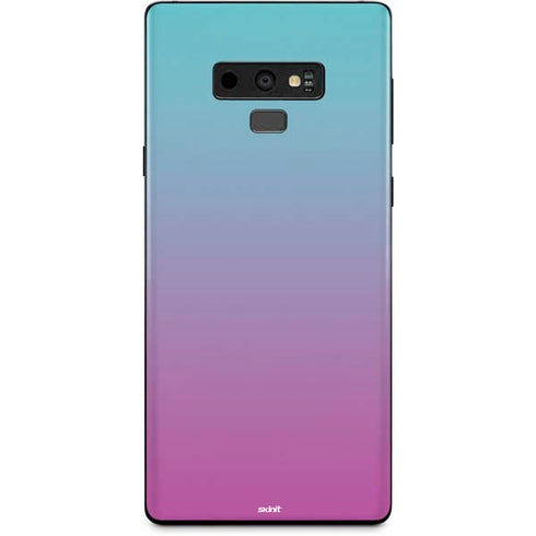 Purple and Blue Ombre Galaxy Note 9 Skin