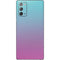 Purple and Blue Ombre Galaxy Note20 5G Skin