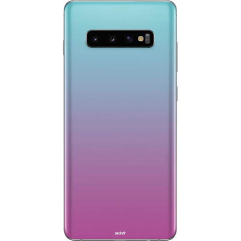 Purple and Blue Ombre Galaxy S10 Plus Skin