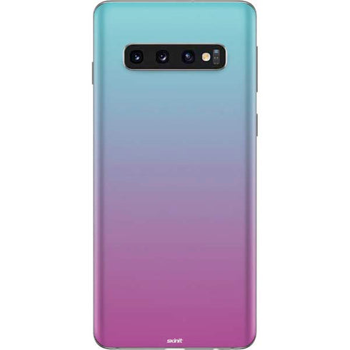 Purple and Blue Ombre Galaxy S10 Skin