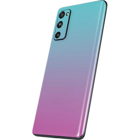 Purple and Blue Ombre Galaxy S20 Fan Edition Skin