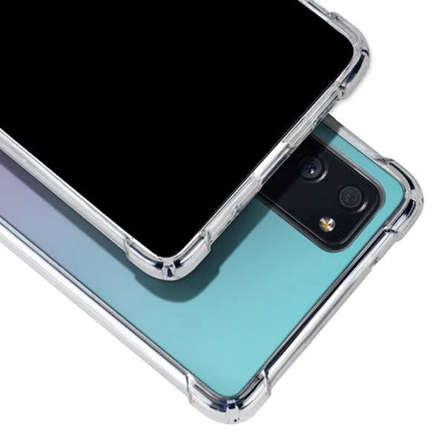 Purple and Blue Ombre Galaxy S20 FE Clear Case