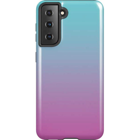 Purple and Blue Ombre Galaxy S21 5G Pro Case