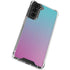 Purple and Blue Ombre Galaxy S22 Clear Case