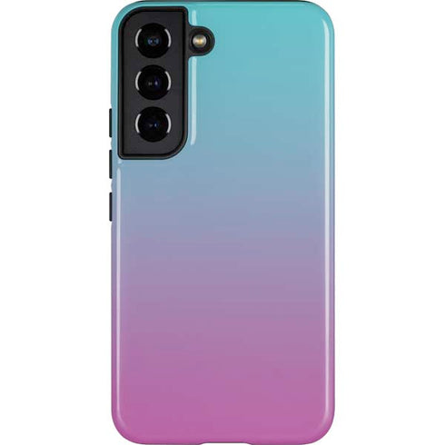 Purple and Blue Ombre Galaxy S22 Pro Case