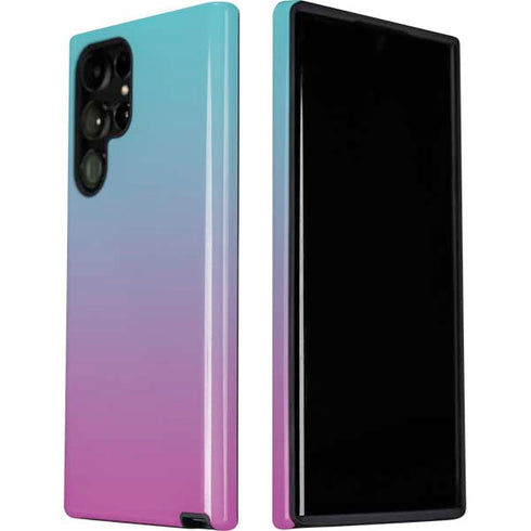 Purple and Blue Ombre Galaxy S22 Ultra Pro Case