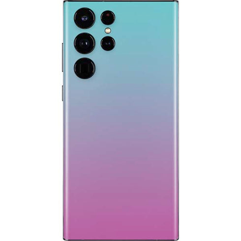 Purple and Blue Ombre Galaxy S22 Ultra Skin