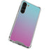 Purple and Blue Ombre Galaxy S23 Plus Clear Case