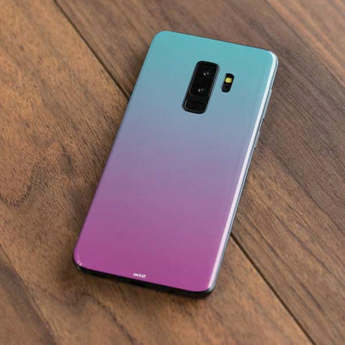 Purple and Blue Ombre Galaxy S9 Plus Skin