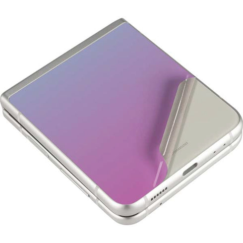 Purple and Blue Ombre Galaxy Z Flip3 5G Skin