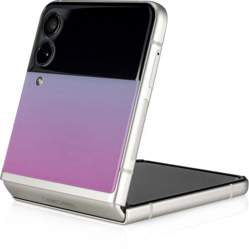 Purple and Blue Ombre Galaxy Z Flip3 5G Skin