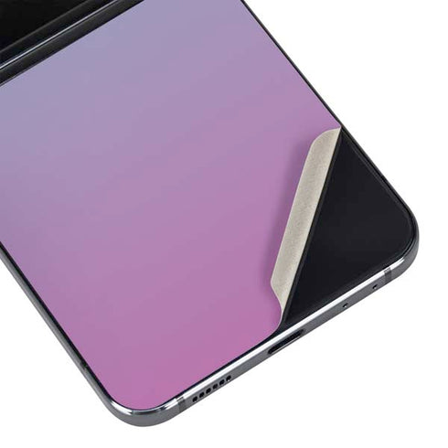 Purple and Blue Ombre Galaxy Z Flip5 5G Skin