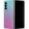 Purple and Blue Ombre Galaxy Z Fold4 5G Skin