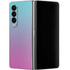 Purple and Blue Ombre Galaxy Z Fold4 5G Skin