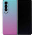 Purple and Blue Ombre Galaxy Z Fold4 5G Skin