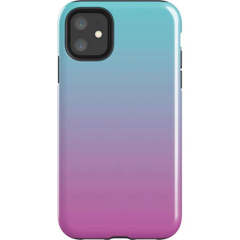 Purple and Blue Ombre iPhone 11 Impact Case