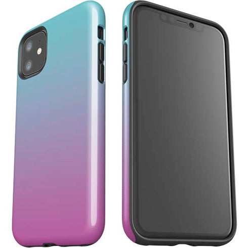 Purple and Blue Ombre iPhone 11 Impact Case