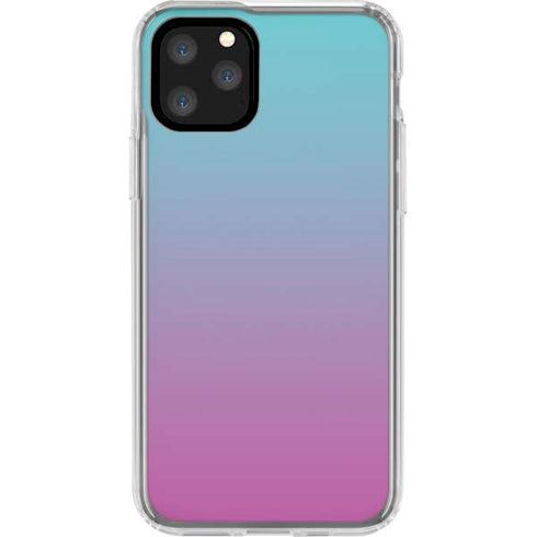 Purple and Blue Ombre iPhone 11 Pro Clear Case