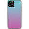 Purple and Blue Ombre iPhone 11 Pro Clear Case