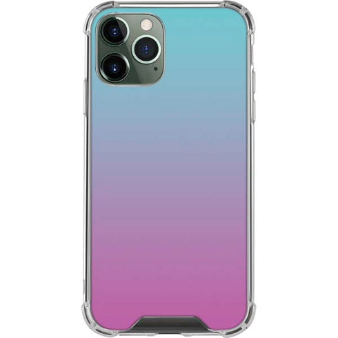 Purple and Blue Ombre iPhone 11 Pro Max Clear Case