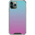 Purple and Blue Ombre iPhone 11 Pro Max Clear Case