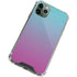 Purple and Blue Ombre iPhone 11 Pro Max Clear Case