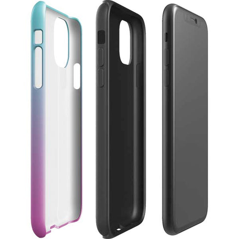 Purple and Blue Ombre iPhone 11 Pro Max Impact Case
