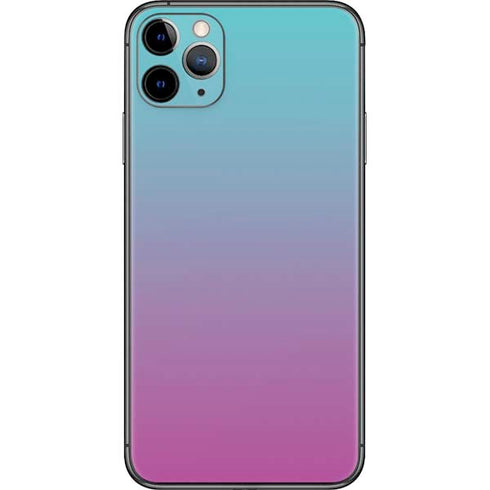 Purple and Blue Ombre iPhone 11 Pro Max Skin