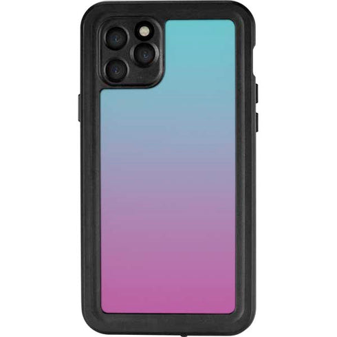 Purple and Blue Ombre iPhone 11 Pro Waterproof Case