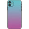Purple and Blue Ombre iPhone 11 Skin