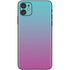 Purple and Blue Ombre iPhone 11 Skin