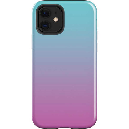 Purple and Blue Ombre iPhone 12 Impact Case