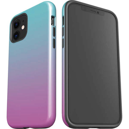 Purple and Blue Ombre iPhone 12 Impact Case