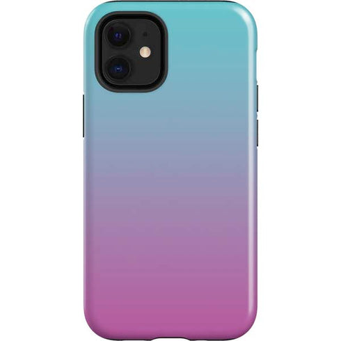 Purple and Blue Ombre iPhone 12 Mini Impact Case