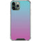 Purple and Blue Ombre iPhone 12 Pro Clear Case