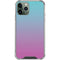 Purple and Blue Ombre iPhone 12 Pro Max Clear Case