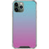 Purple and Blue Ombre iPhone 12 Pro Max Clear Case