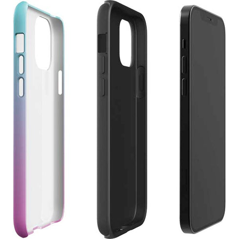 Purple and Blue Ombre iPhone 12 Pro Max Impact Case
