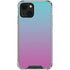 Purple and Blue Ombre iPhone 13 Mini Clear Case