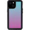 Purple and Blue Ombre iPhone 13 Mini Waterproof Case