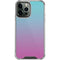 Purple and Blue Ombre iPhone 13 Pro Max Clear Case