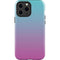 Purple and Blue Ombre iPhone 13 Pro Max Impact Case