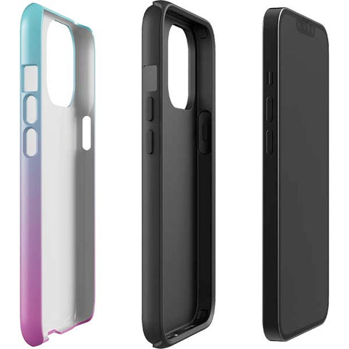 Purple and Blue Ombre iPhone 13 Pro Max Impact Case