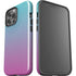 Purple and Blue Ombre iPhone 13 Pro Max Impact Case