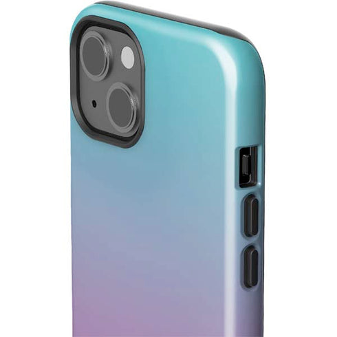 Purple and Blue Ombre iPhone 14 Plus Impact Case