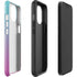 Purple and Blue Ombre iPhone 14 Plus Impact Case