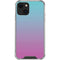 Purple and Blue Ombre iPhone 14 Plus Clear Case