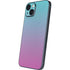 Purple and Blue Ombre iPhone 14 Plus Skin