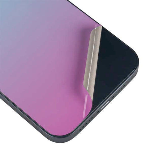 Purple and Blue Ombre iPhone 15 Plus Skin
